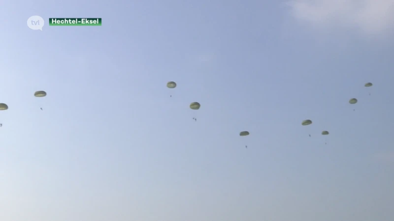 Operatie Falcon Leap dropt 750 parachutisten op Hechtelse heide