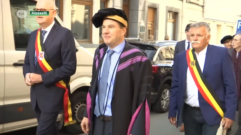 Academiejaar officieel geopend met traditionele togastoet door Hasselt