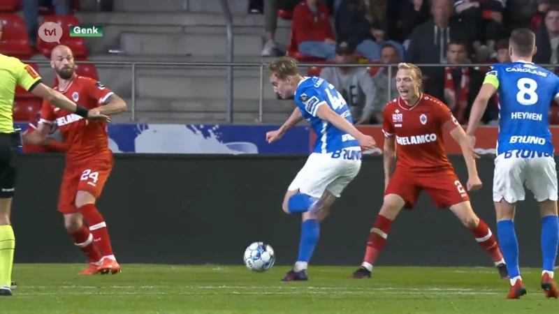 Racing Genk laat in Antwerpen kans liggen op zich aan de top van het klassement te hijsen