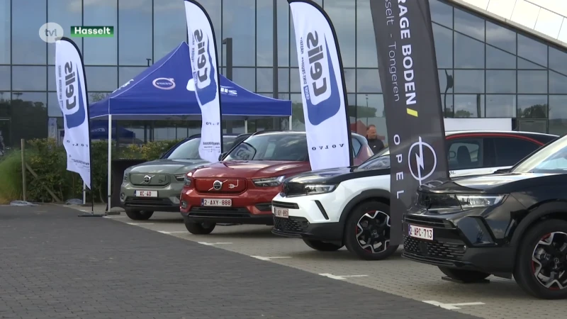 Autosalon voor elektrische wagens op Corda Campus