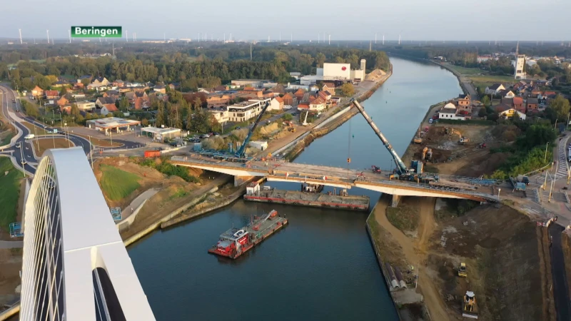 Oude brug in Beringen is gesloopt