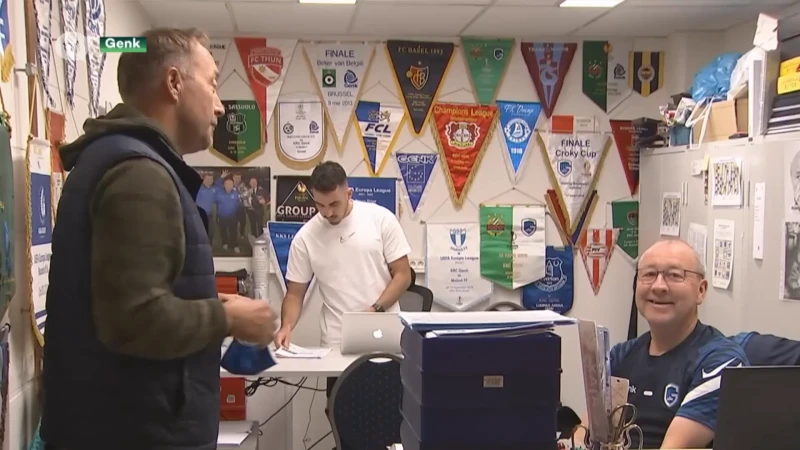 Branko Strupar dolgelukkig bij terugkomst in zijn Genk