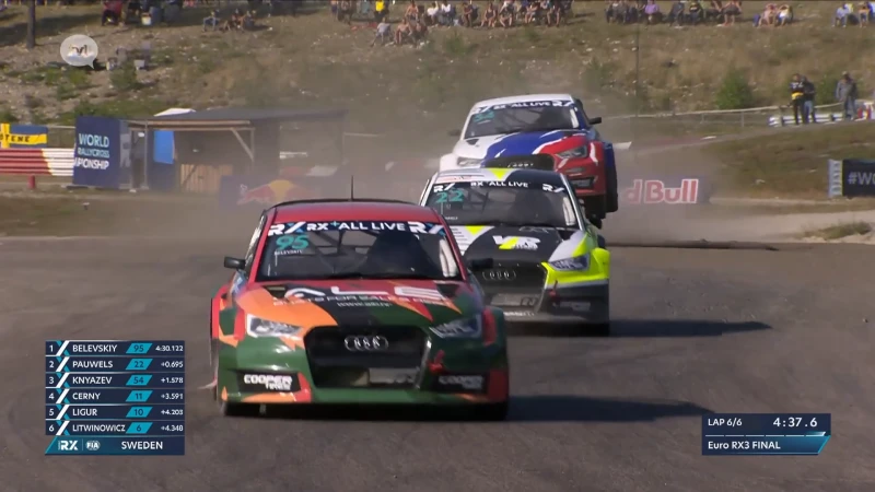 16-jarige Kobe Pauwels droomt van Europese titel in rallycross
