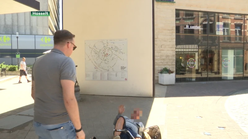 TVL-beelden van fietser die Hasseltse burgemeester opzettelijk aanrijdt, al 8 miljoen keer bekeken