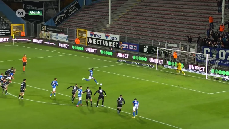 Genk mist twee penalty's en schot voor open doel