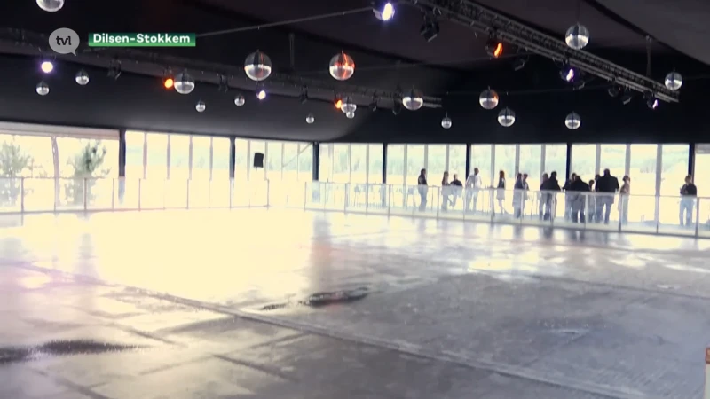 Schaatsbaan met mooiste panorama geopend in Dilsen-Stokkem