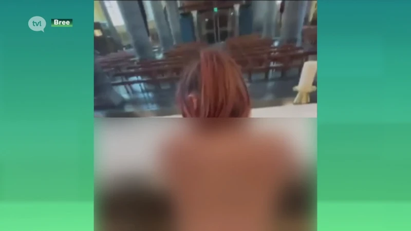 Seksfilmpje aan altaar in kerk van Bree circuleert op sociale media