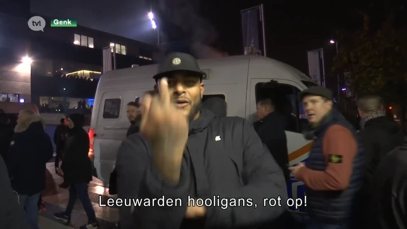 Twee politie-agenten gewond bij rellen voor de wedstrijd Racing Genk - West Ham United
