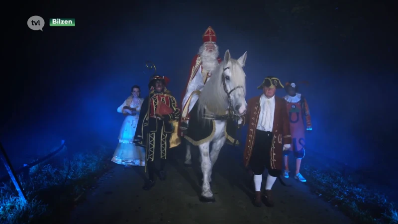 Sinterklaas is in het grootste geheim aangekomen in Bilzen