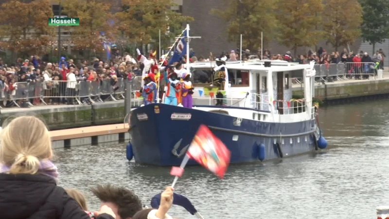 7.000 fans verwelkomen Sinterklaas in Hasseltse kanaalkom