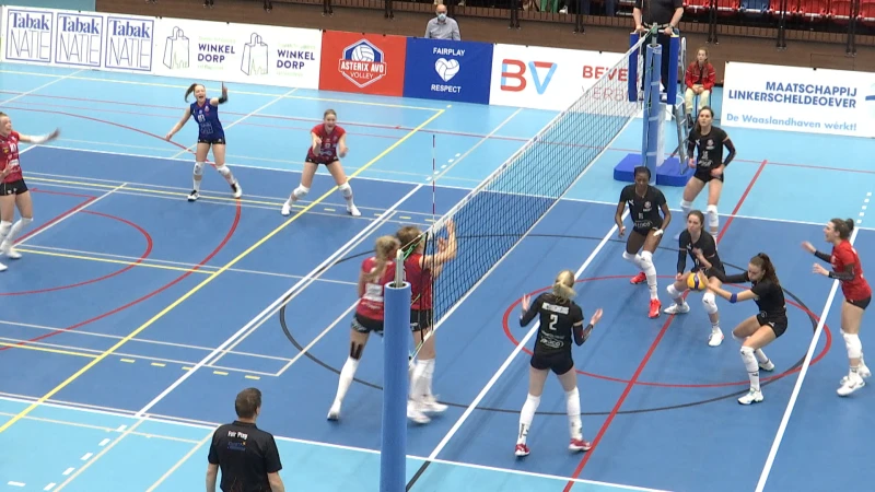 Dames van LVL boeken knappe overwinning bij kampioen Asterix