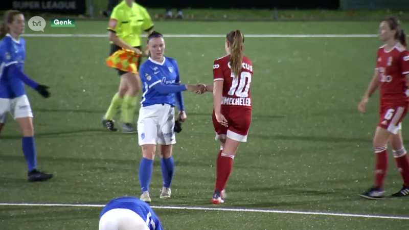 KRC Genk Ladies thuis zwaar onderuit tegen Standard