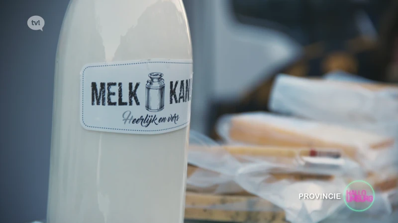 Ester brengt de landbouw met 'Melk kan' naar jou