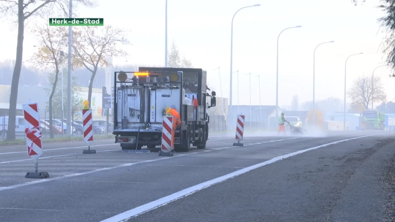 Kruispunt in Herk-de-Stad wordt verkeersveilig gemaakt