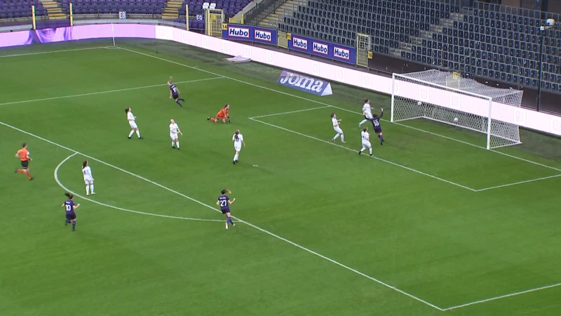 Ladies Genk zwaar onderuit in Anderlecht