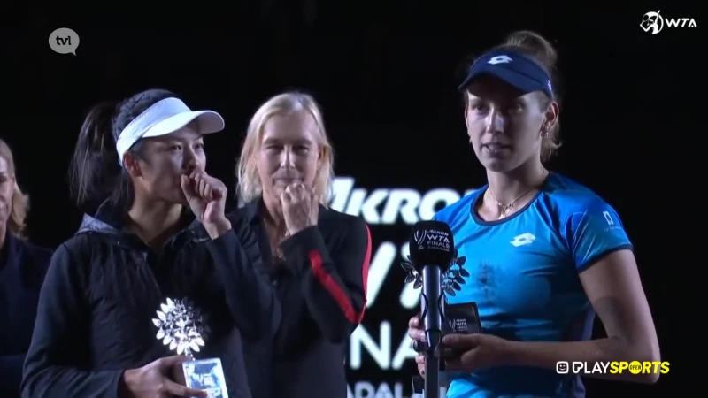 Elise Mertens verliest in dubbelfinale WTA Finals