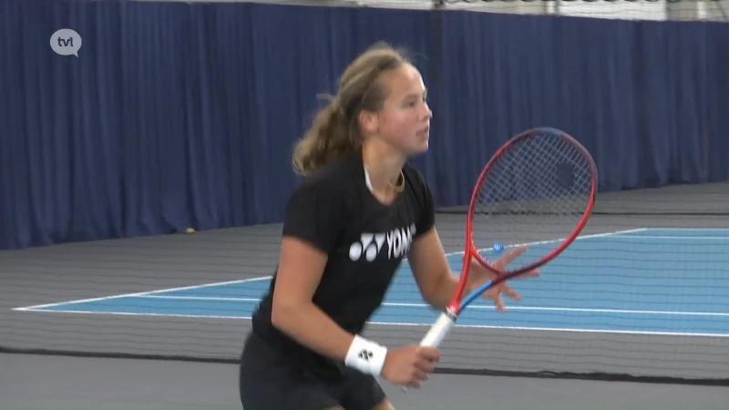 Hanne Vandewinkel: Zutendaalse tennisster in wording