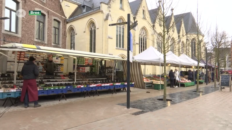 Markt Bree weer in vernieuwd centrum