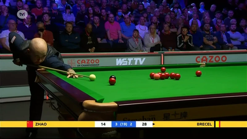 Luca Brecel is in uitstekende doen