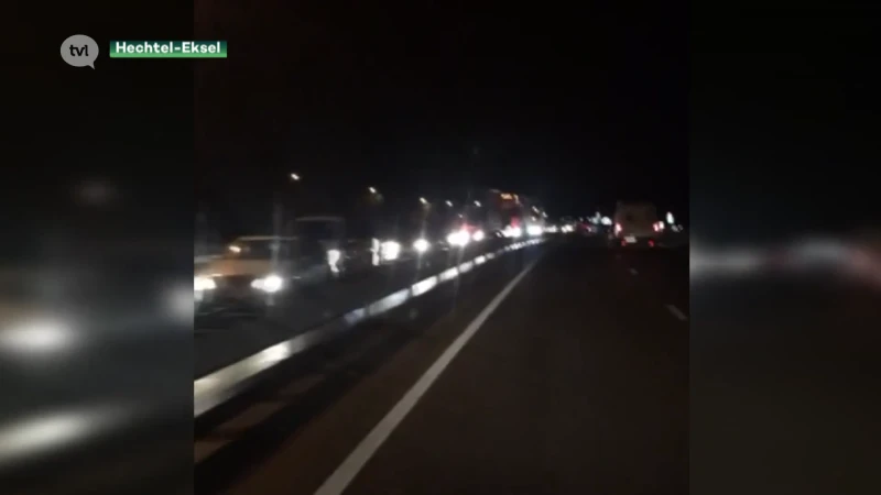 Zware ochtendspits door ongeval op Noord-Zuid