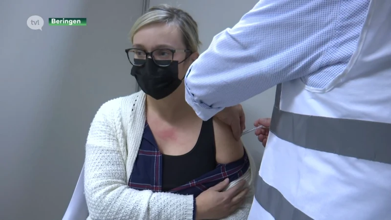 Vaccinatiecentrum Beringen vaccineert leerkrachten basisonderwijs en personeel kinderopvang