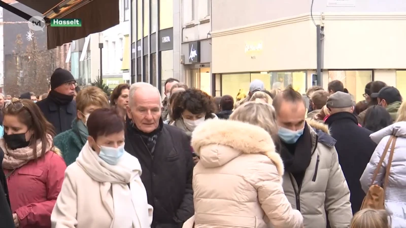 Kerstdrukte en cadeaujacht in Hasselt: handelaars hopen omzetverlies goed te maken