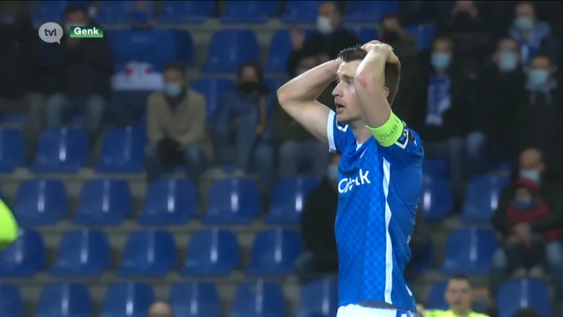 Racing Genk komt weer niet verder dan een gelijkspel tegen Antwerp