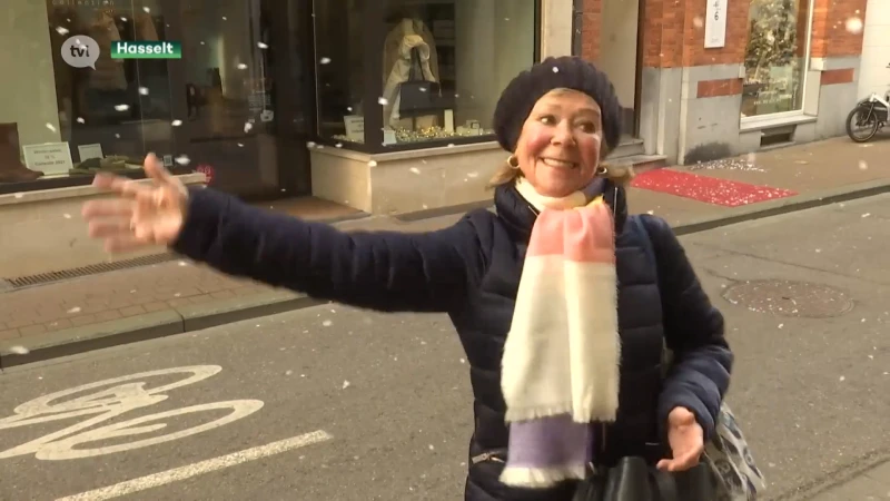 In Hasselt wordt het wél een witte kerst