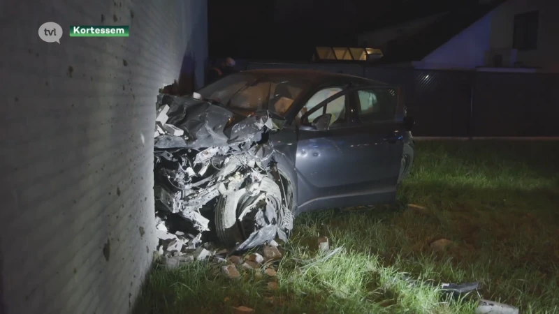 Auto crasht in kinesistenpraktijk in Kortessem