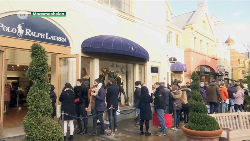 Nederlanders steken de grens over om in Limburg te komen shoppen
