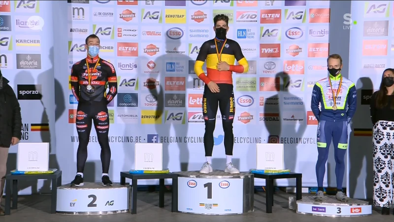 Brons voor Quinten Hermans op BK veldrijden