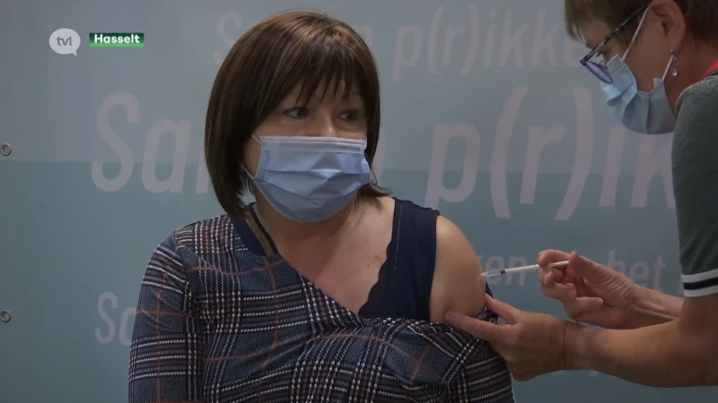 Vaccinatiecentrum Hasselt organiseert open prikdagen voor boostervaccin