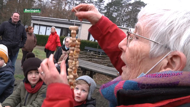 Allerkleinsten leren hoe ze vogels door de winter kunnen helpen