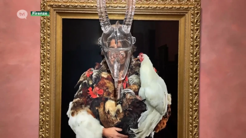 Koen Vanmechelen opent prestigieuze expo in het Uffizi-museum in Firenze
