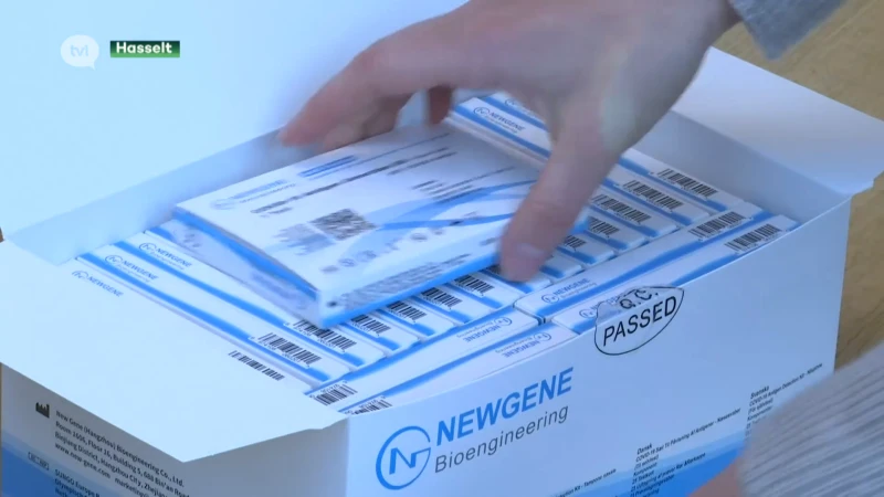 Hasselt verdeelt zelftests aan kansarmen