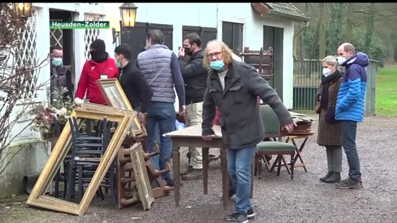 Weggeefactie kasteel Terlaemen lokt meer dan duizend mensen