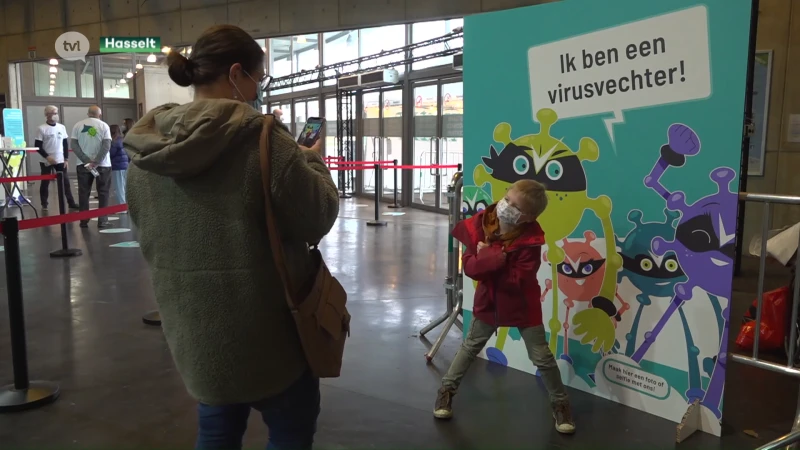 800 vijf- tot elfjarigen gevaccineerd in Hasselt: "Tevreden met de opkomst."