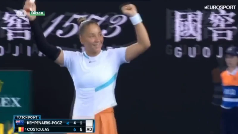 16-jarige Bilzerse Costoulas staat in finale Australian Open junioren