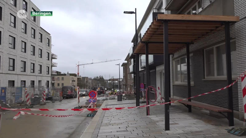 Bushokje zet Beringenaren in het donker