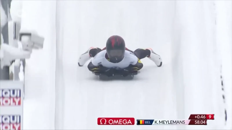 Skeletoni Kim Meylemans test positief op corona