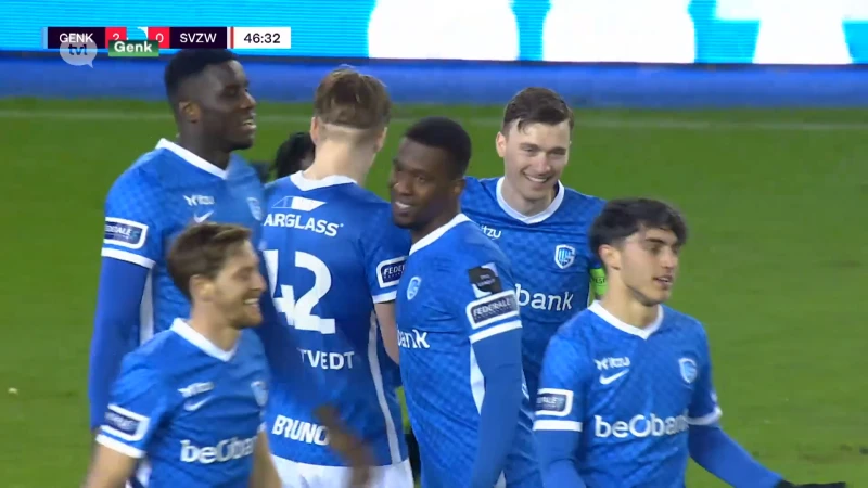 Genk wint zonder groots te spelen in kille Cegeka Arena