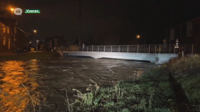 Wateroverlast: Moelingen in Voeren beleeft bange nacht
