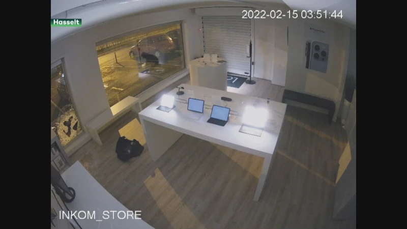 Ramkraak op Applestore in Hasselt: "In mum van tijd heel wat spullen gestolen"