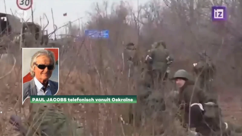 Bilzenaar Paul Jacobs zit tussen de bombardementen in Kiev