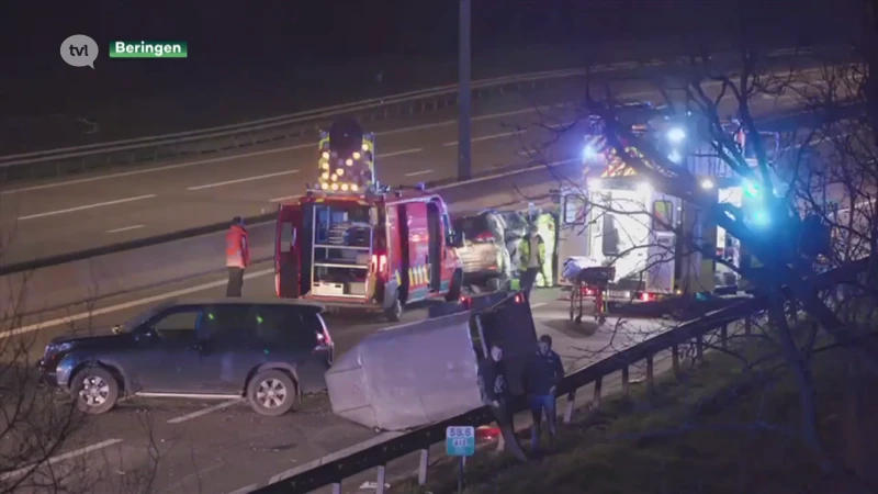 Eén dode en twee zwaargewonden na ongeval met spookrijder op E313