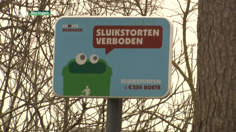 Beringen beboet wie zwerfvuil achterlaat