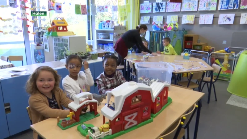 Halense kleuterschool zit met 75 procent personeelsuitval door griep en corona
