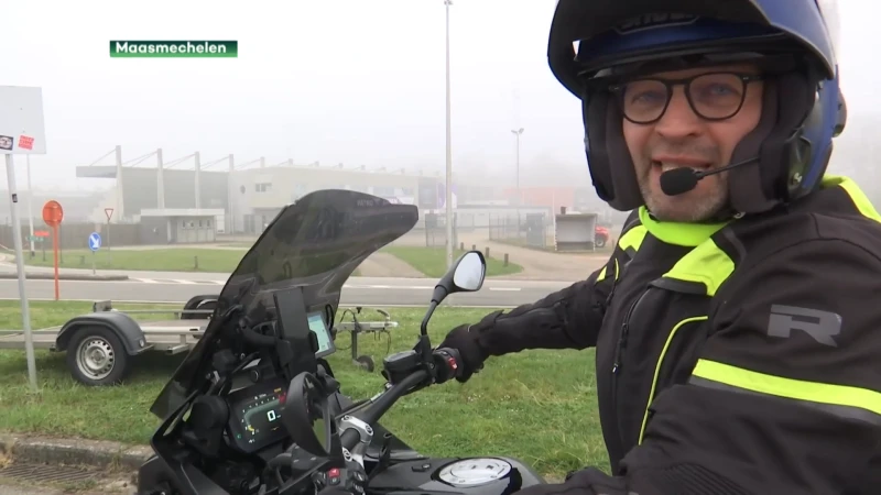 Motards frissen vaardigheden op op Dag van de Motorrijder