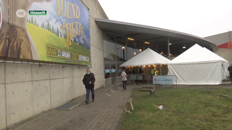 Hasselts vaccinatiecentrum sluit half april