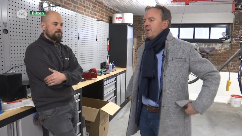 In het spoor van Bruno Steegen: eerste werkdag als nieuwe burgemeester van Bilzen